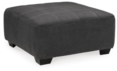 Otomana decorativa extragrande Ambee - Pizarra