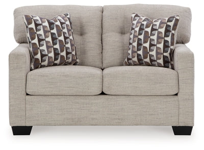 Mahoney Loveseat - Pebble