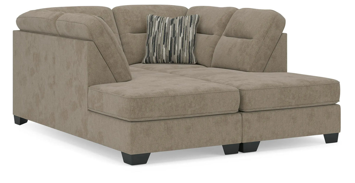 Olten 2-Piece Super Chaise - Mocha