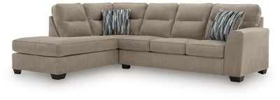 Seccional de 2 piezas con chaise longue Olten