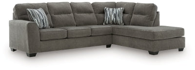 Seccional de 2 piezas con chaise longue Olten