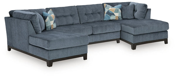 Seccional de 3 piezas con chaise longue Maxon Place