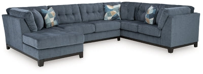 Maxon Place 3-Piece Sectional with Chaise - Navy