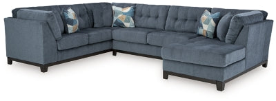 Maxon Place 3-Piece Sectional with Chaise - Navy
