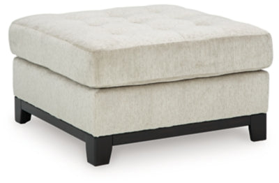 Otomana decorativa extragrande Maxon Place - Piedra