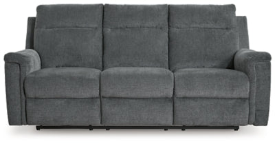 Barnsana Power Reclining Sofa - Gravel