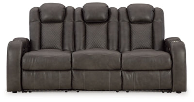 Fyne-Dyme Power Reclining Sofa - Shadow