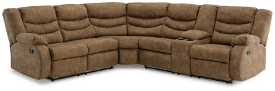 Seccional reclinable de 2 piezas Partymate - Abigarrado