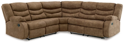 Seccional reclinable de 2 piezas Partymate - Abigarrado