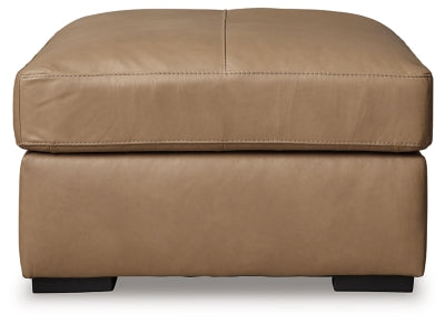 Bandon Oversized Accent Ottoman - Toffee