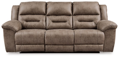 Stoneland Power Reclining Sofa - Fossil