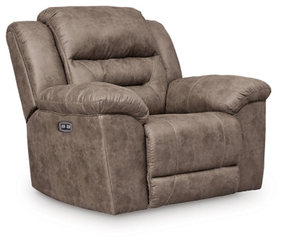 Stoneland Power Recliner - Fossil