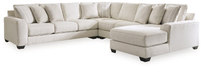 Lerenza 4-Piece Sectional with Chaise - Birch
