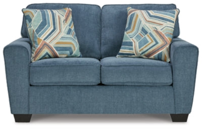 Cashton Loveseat - Blue