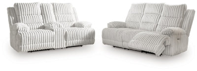 Technique Power Reclining Sofa and Loveseat