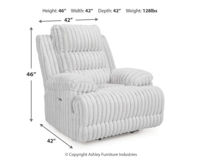 Sillón reclinable eléctrico Technique