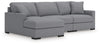 Seccional de 3 piezas con chaise longue Omaha by Ashley
