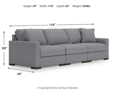Omaha by Ashley 3-Piece Sectional Sofa