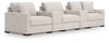 Seccional de 5 piezas Omaha by Ashley con consolas de almacenamiento