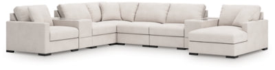 Omaha by Ashley 8-Piece Sectional with Chaise and Storage Consoles