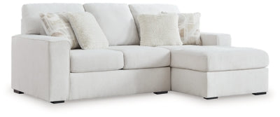 Seccional de 2 piezas con chaise longue Leighelli