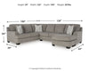 Erinsburg 2-Piece Sectional with Chaise