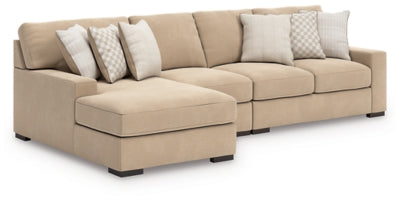 Seccional Larce de 3 piezas con chaise longue