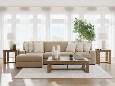 Seccional Larce de 3 piezas con chaise longue