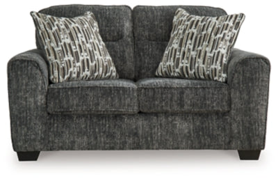 Lonoke Loveseat - Gunmetal