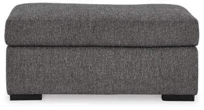 Gardiner Ottoman - Pewter
