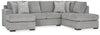 Seccional de 2 piezas Casselbury con chaise longue