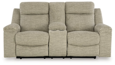 Sofá reclinable Evereast Pass con consola