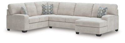 Seccional Rodington de 3 piezas con chaise longue