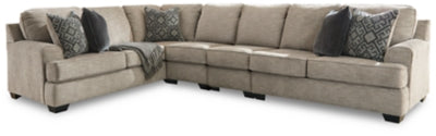 Bovarian 4-Piece Sectional - Stone