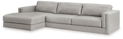 Seccional de 2 piezas con chaise longue Amiata