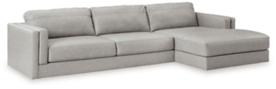 Seccional de 2 piezas con chaise longue Amiata