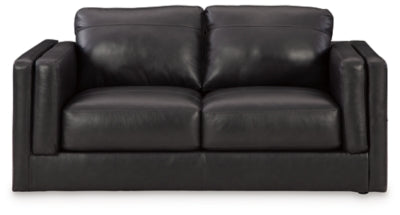 Amiata Loveseat - Onyx