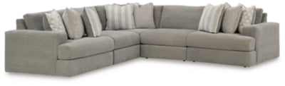 Avaliyah 5-Piece Sectional - Ash