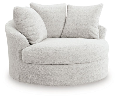 Silla giratoria decorativa extragrande Snodoodle