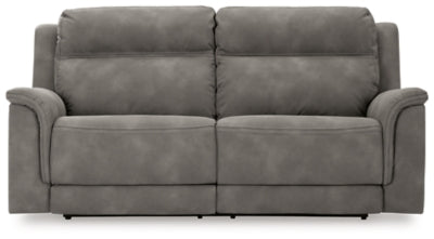 Next-Gen DuraPella Power Reclining Sofa - Slate