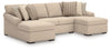 Seccional LadyMae de 3 piezas con chaise