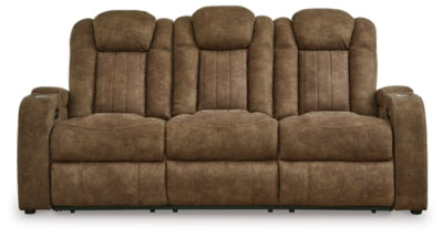 Wolfridge Power Reclining Sofa - Brindle