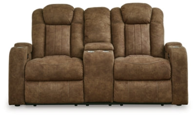 Wolfridge Power Reclining Loveseat - Brindle