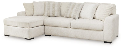 Seccional de 2 piezas Chessington con chaise longue - Marfil