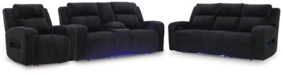 TwinBrooke Power Reclining Sofa, Loveseat and Recliner
