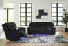 TwinBrooke Power Reclining Sofa and Loveseat