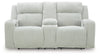TwinBrooke Power Reclining Loveseat with Console