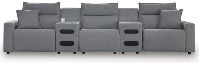 Seccional reclinable eléctrico ModMax II de 5 piezas