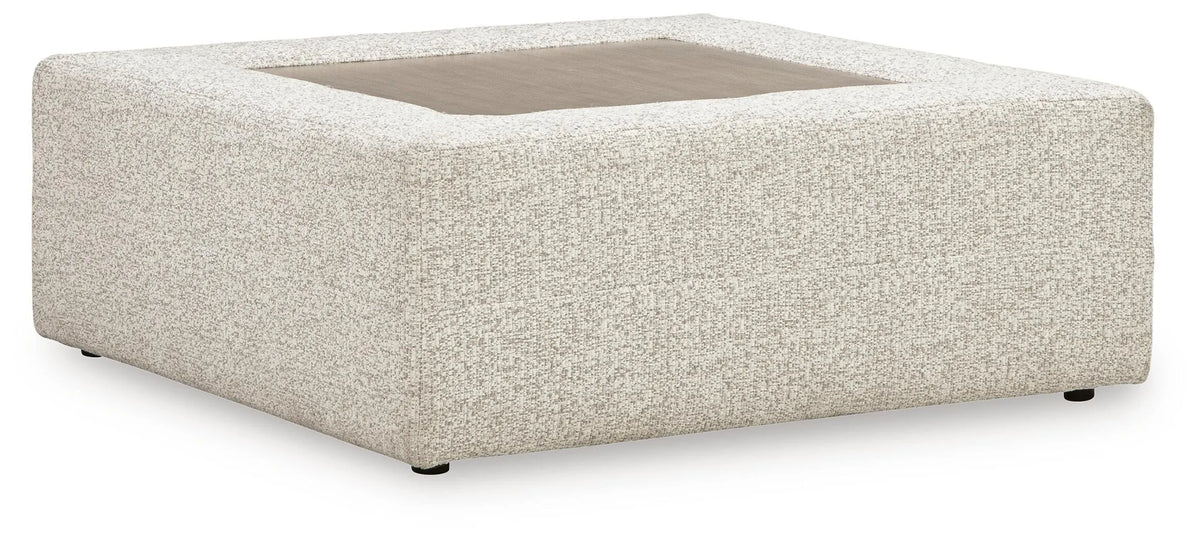 Otomana con acento extragrande Stonecroft Manor - Piedra de nieve