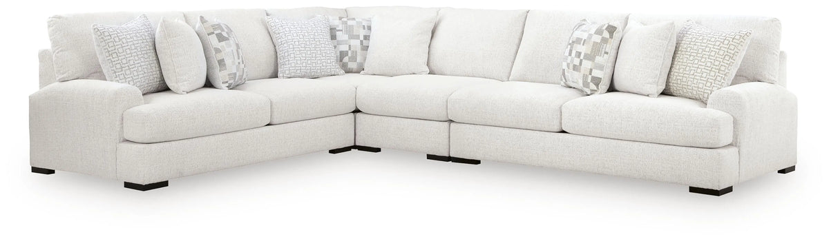 Wynncroft Manor 4-Piece Sectional - Chalk